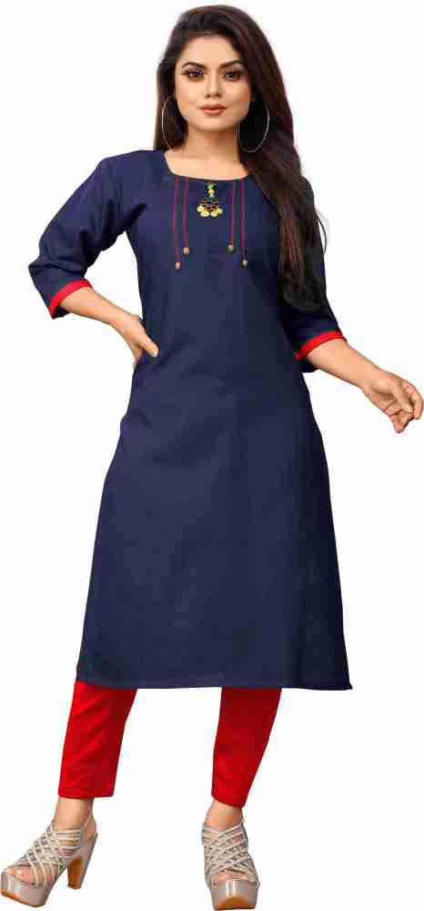 Zulery Women Embroidered Straight Kurta Buy Zulery Women Embroidered Straight Kurta Online At Best Prices In India Shopsy In