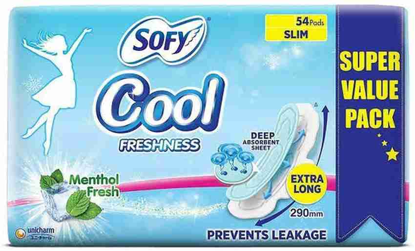 Sofy Cool Sanitary Napkin XL (54 Pads)