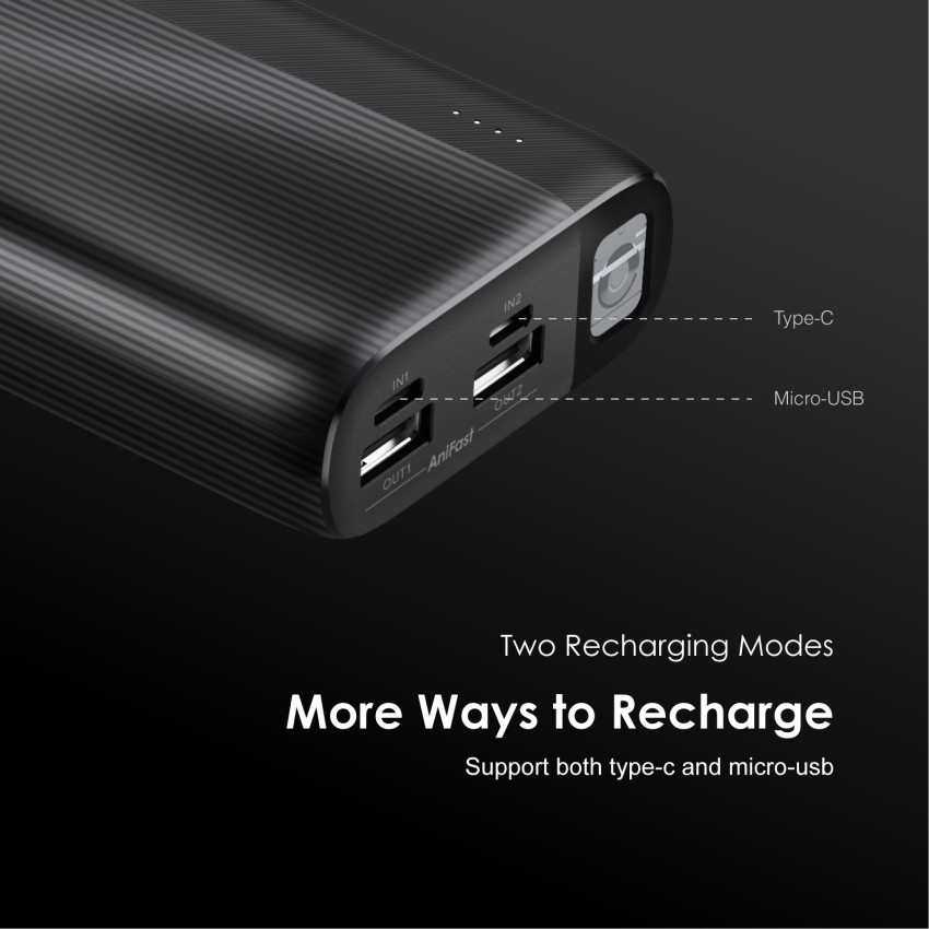 ORAIMO 20000 mAh Power Bank (12 w, Fast Charging) Price in India - Buy  ORAIMO 20000 mAh Power Bank (12 w, Fast Charging) online at