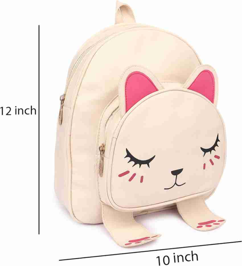 shree shyam enterprises Good Fabric Stylish School/Collage Bag for Girls 12  L Backpack 12 L Backpack Peach - Price in India