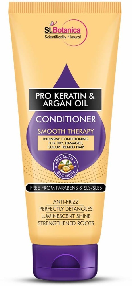 Buy Pro Keratin Argan Oil Shampoo Conditioner 300ML Each, 44% OFF