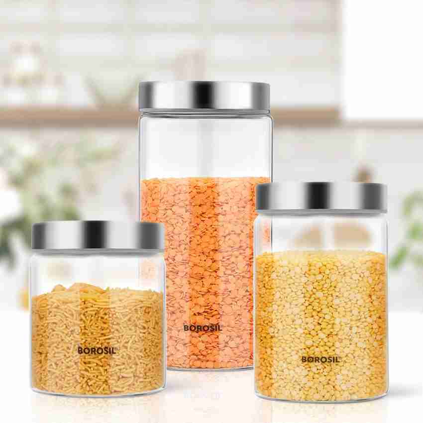 Buy Glass Storage Jars With Lid, Glass Containers From MyBorosil