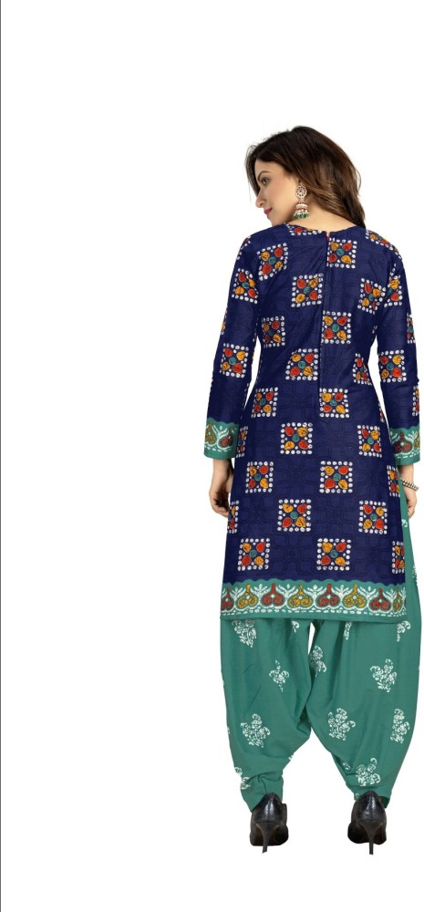 Rashmika Printed Kurta, Salwar & Dupatta Set - Buy Rashmika Printed Kurta,  Salwar & Dupatta Set Online at Best Prices in India