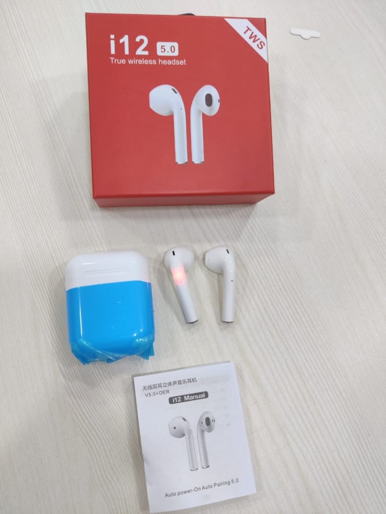i12 Tws Airpods Wireless Bluetooth Earbuds Bluetooth Headset Price in India - Buy i12 Tws Airpods Wireless Bluetooth Bluetooth Headset online at Shopsy.in