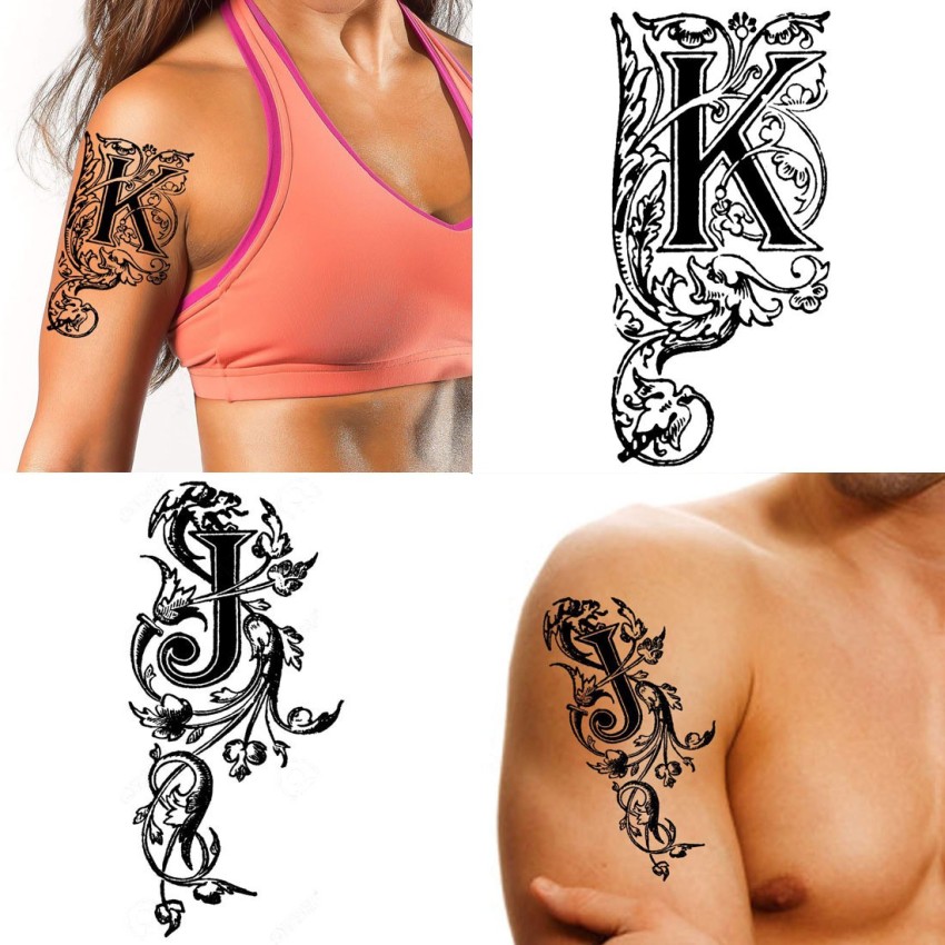 Tattoo uploaded by Vipul Chaudhary  Jk Font tattoo Jk logo Jk logo tattoo  Jk tattoo design  Tattoodo