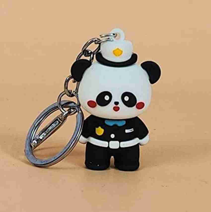 KYOP Cute 3D Black Panda Keychain With Charm Key Chain Price in India - Buy  KYOP Cute 3D Black Panda Keychain With Charm Key Chain online at