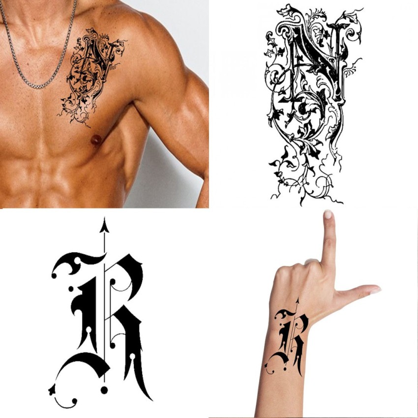 18 Extraordinary N Letter Tattoo Designs In 2023  Styles At Life