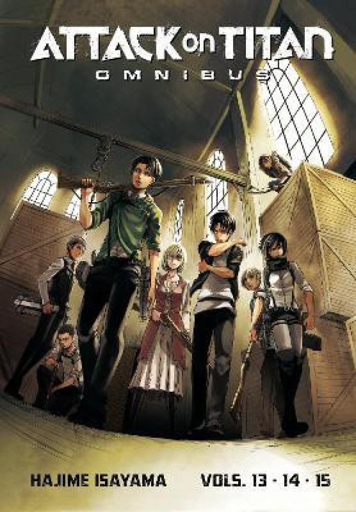 Attack on Titan Omnibus 2 (Vol. 4-6) by Hajime Isayama, Paperback