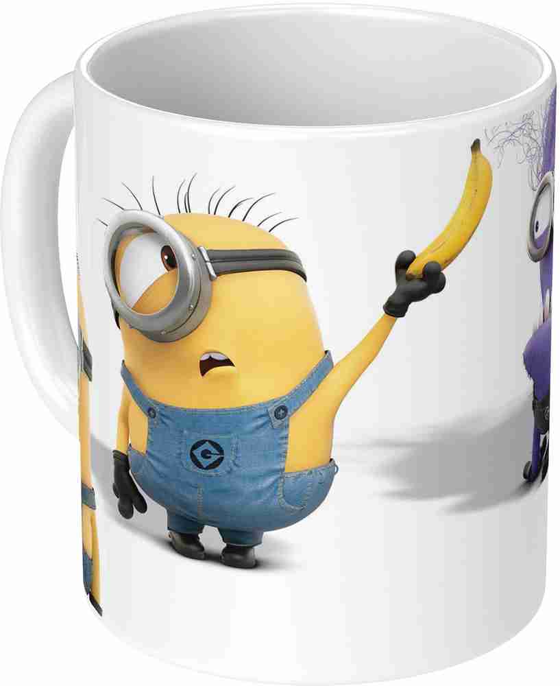 NH10 DESIGNS Minions Cartoon Printed Coffee Cup For Kids Girls ...