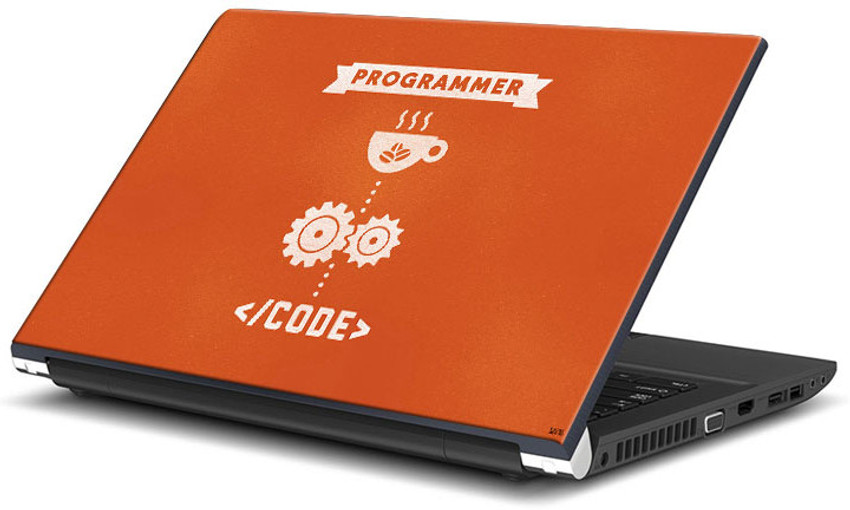 Yuckquee Programming/Coding Laptop Skin for HP,Asus,Acer,Dell