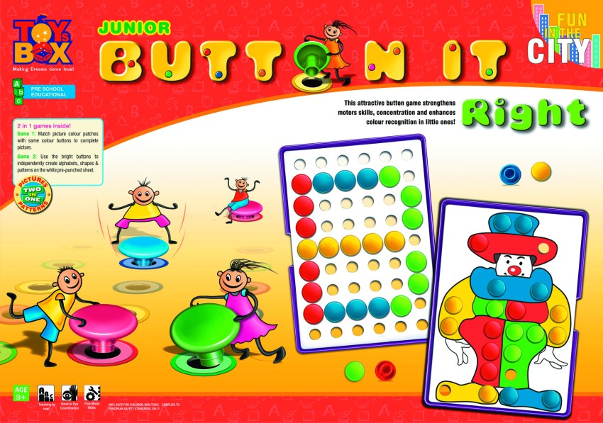 Toysbox Button It Right - Junior Price in India - Buy Toysbox