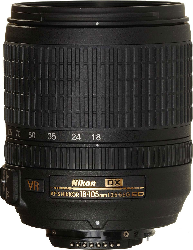 NIKON AF-S DX Nikkor 18 - 105 mm f/3.5-5.6G ED VR Telephoto Zoom