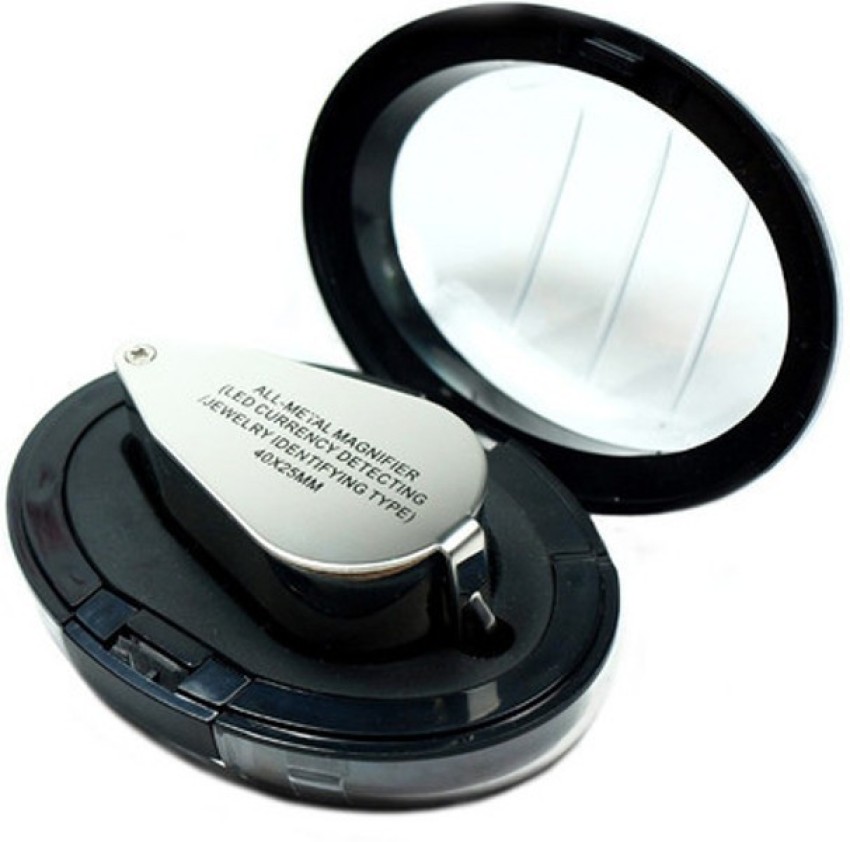 ERH India 3 Inches Diameter Magnifier Glass 100X Magnifying
