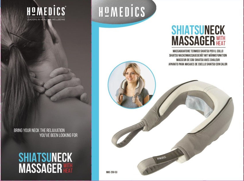 HoMedics NMS-350 Neck & Shoulder Shiatsu & Vibration Massager with Heat 