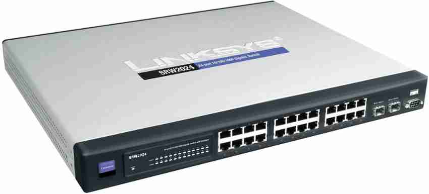 CISCO SG300-28 28-port Gigabit Managed Switch - SRW2024-K9-Eu