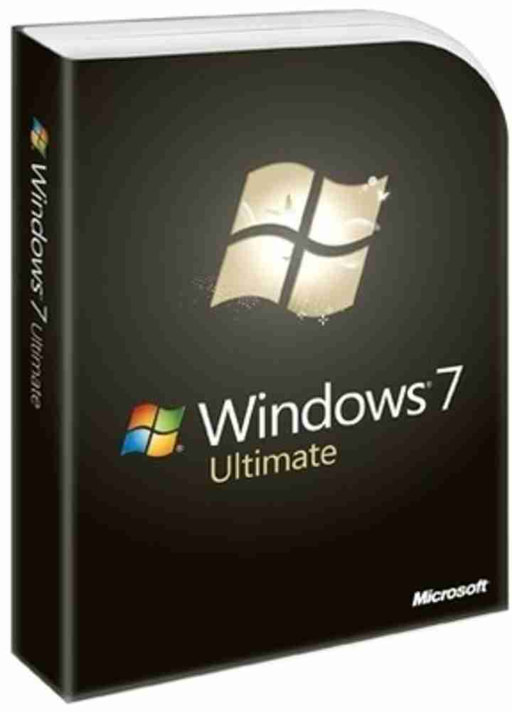 Microsoft Windows 7 Ultimate (Full Pack) Windows 7 Ultimate 32/64 Bit -  Microsoft : Flipkart.Com