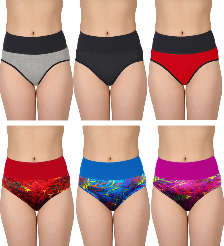 Madam Women Hipster Multicolor Panty - Buy Red, Blue, Black, Grey, Wine  Madam Women Hipster Multicolor Panty Online at Best Prices in India