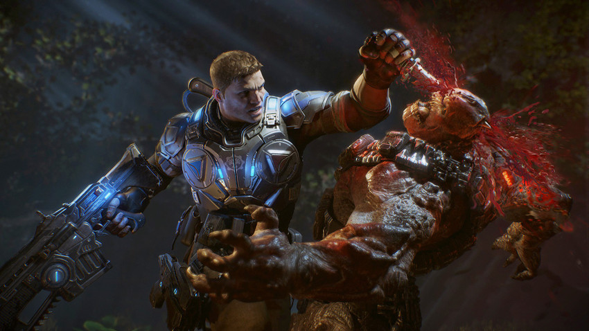 Watch us play Gears of War 4 and marvel at the sizes of the necks