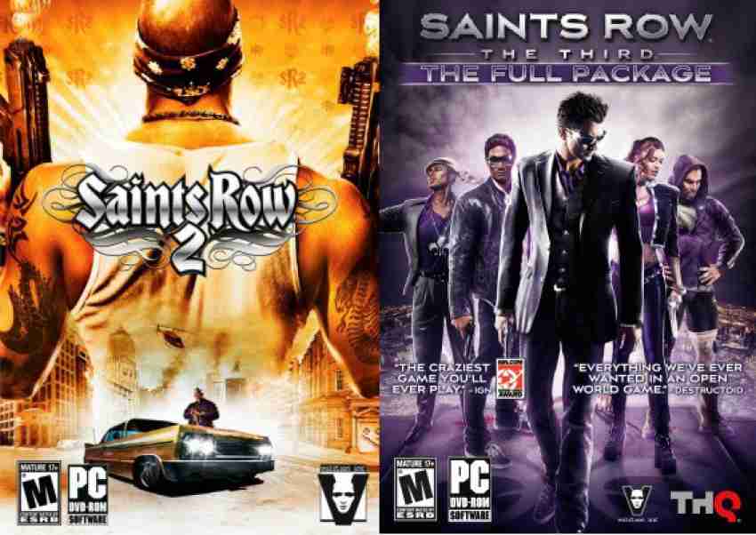 SAINTS ROW 2 & SAINTS ROW THE THIRD Price in India - Buy SAINTS ROW 2 &  SAINTS ROW THE THIRD online at