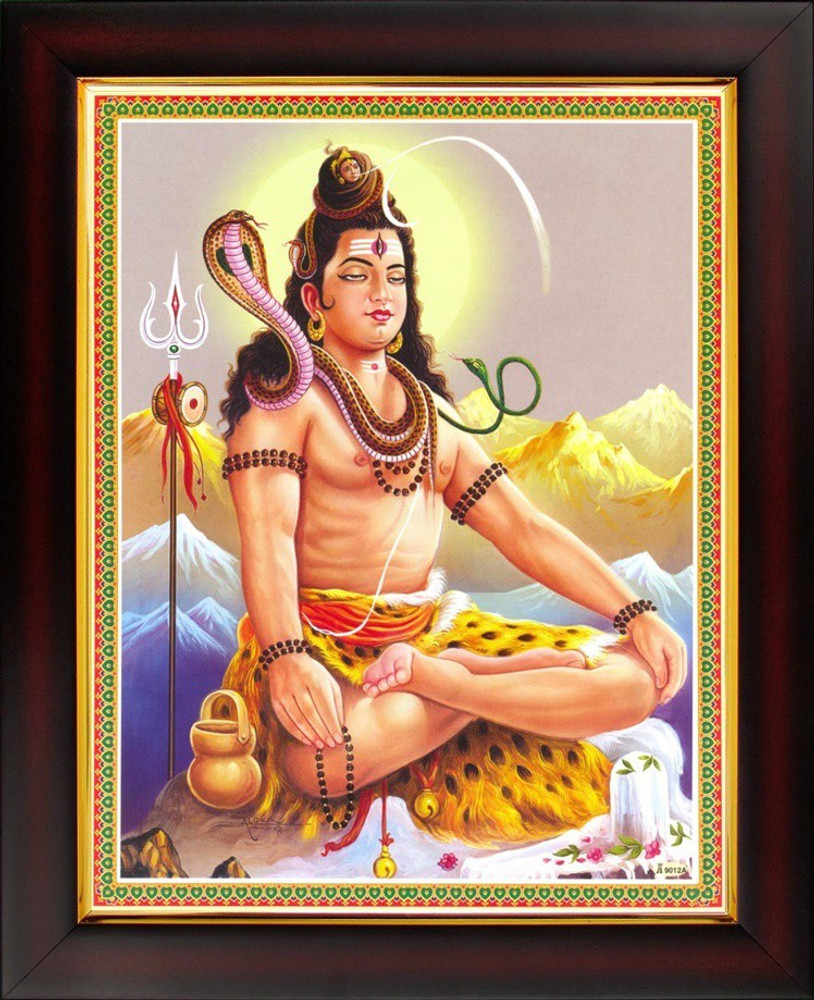 Lord Shiva / Shankar / Mahadev Poster Paper Print - Art ...