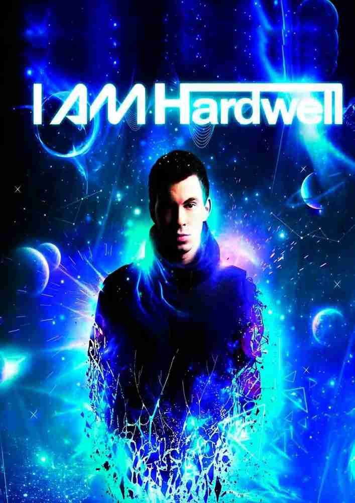 I Am Hardwell - Music Edm A4 Cotton Canvas High Quality Printed Poster -  Wall Art Print (Size : 8.2 x 11.6) , For Bedroom , Living Room, Kitchen,  Office, Room Canvas