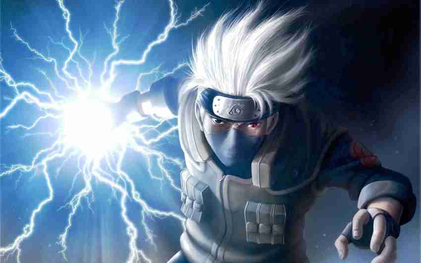 Kakashi Hatake Wallpaper Poster Naruto Stock Illustration