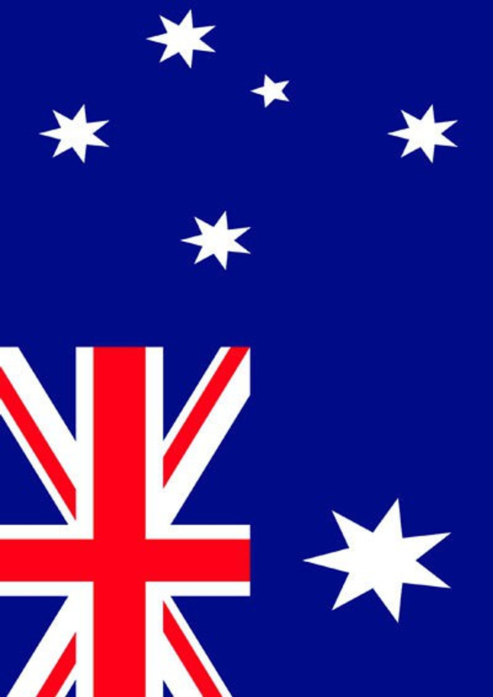 Australian Flag A4 Cotton Canvas High Quality Printed Poster - Wall Art  Print (Size : 8.2 X 11.6) , For Bedroom , Living Room, Kitchen, Office,  Room Canvas Art - Abstract, Art