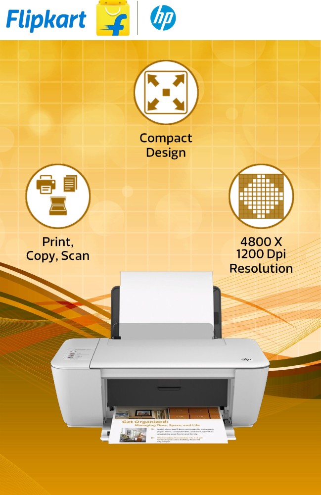 HP Deskjet 1510 Multifunction Printer(Low Cartridge Cost) - HP Flipkart.com
