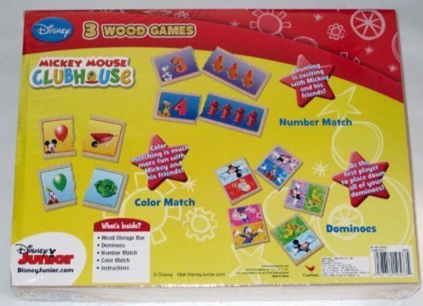 Disney Mickey Mouse Clubhouse Memory Match Game, Red, Yellow