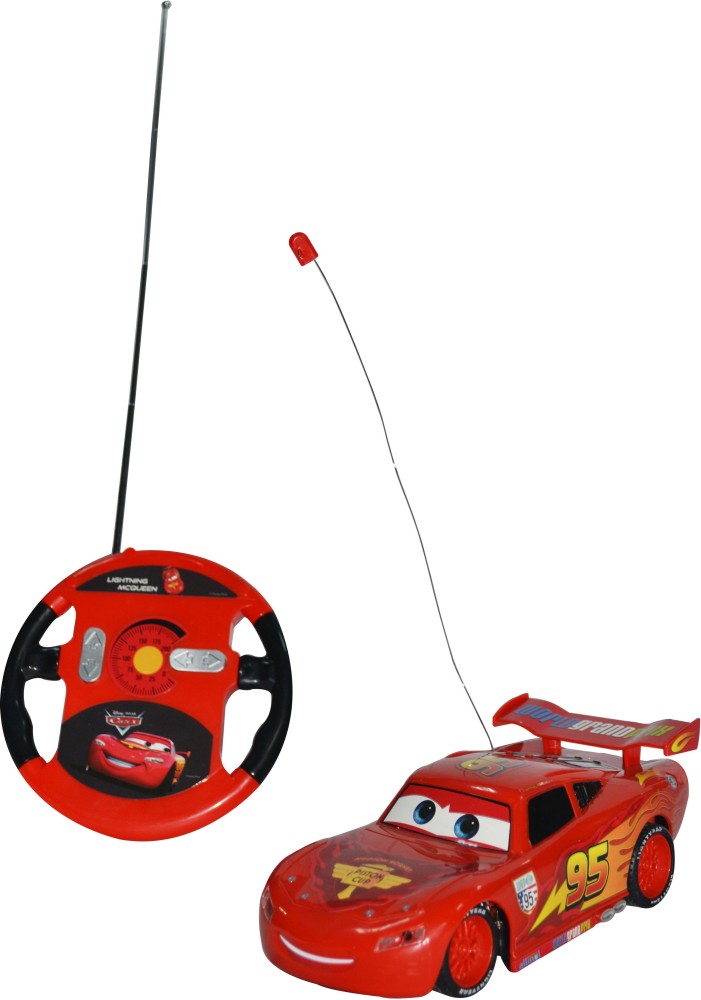 Cars Lightning McQueen RC 1:24 Scale Remote Control Car 2.4 Ghz