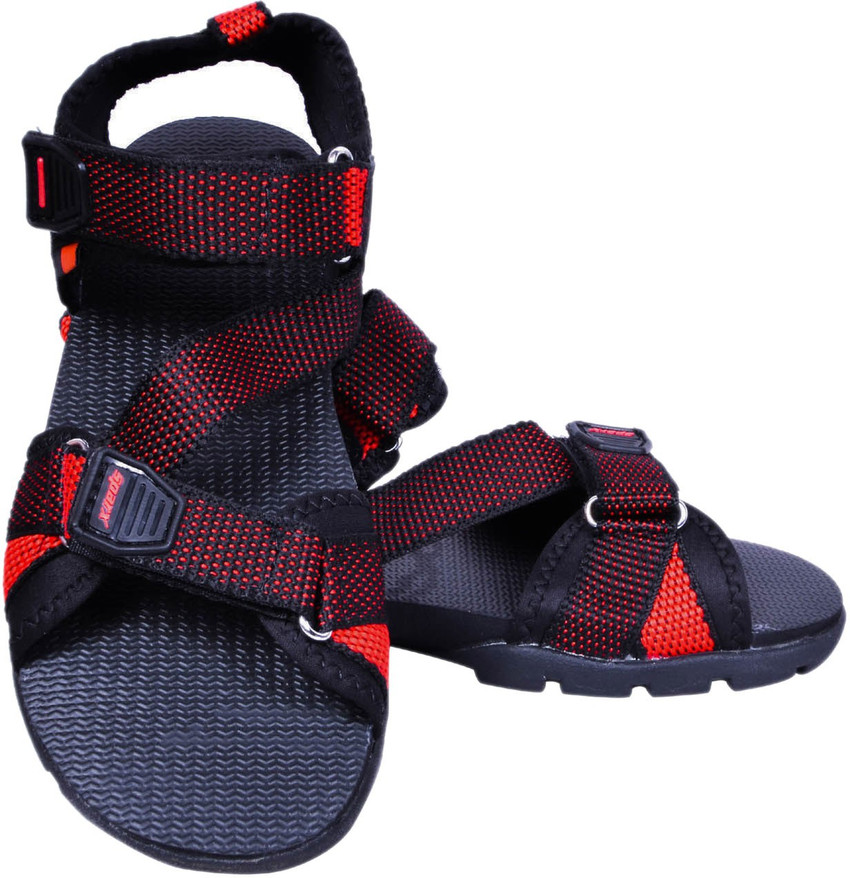 Sparx Men Black Red Sports Sandals Buy Black Red Color Sparx