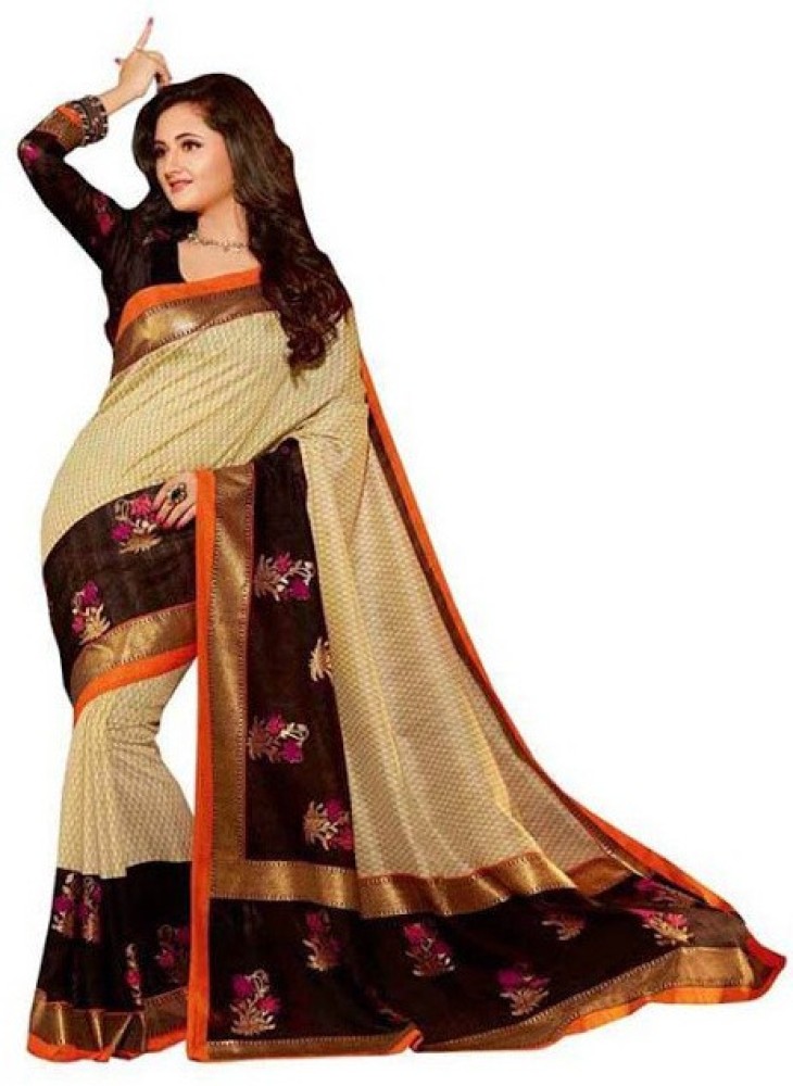 Buy Charlys Designer Printed Daily Wear Chiffon Green Pink Sarees Online   Best Price In India  Flipkartcom