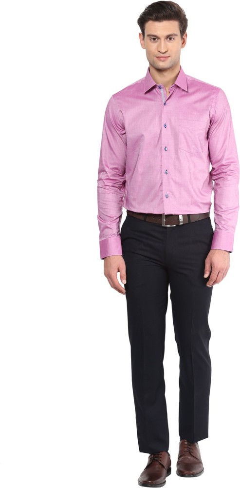 Pearl Fab Shirt and Pant Fabric Combo Set for Men Pink Shirt and Denim Blue  Pants  Amazonin Clothing  Accessories
