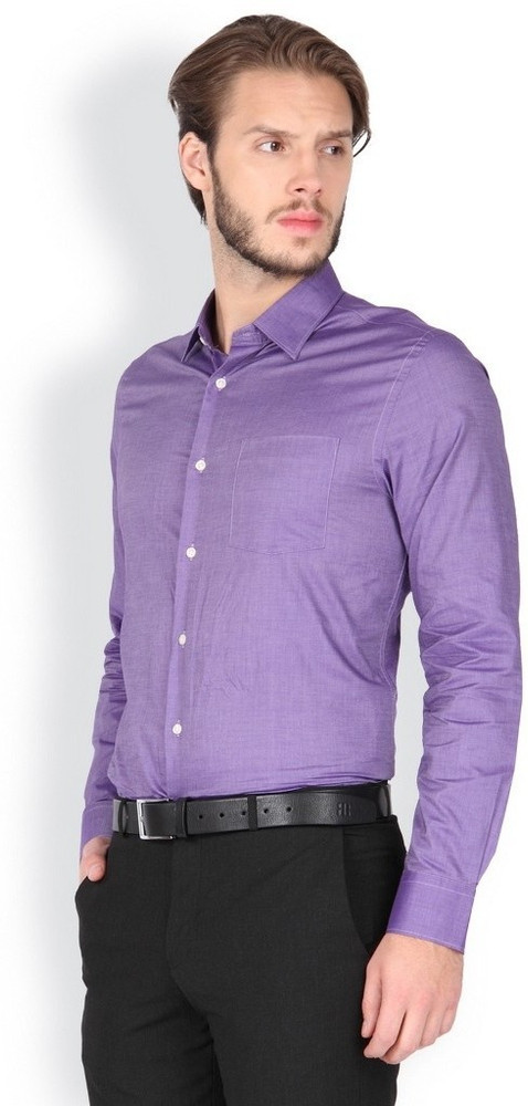 purple dress shirt what color pants