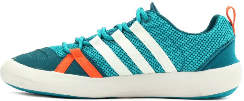 ADIDAS Climacool Boat Lace Outdoors Shoes For Men - Buy Green, White Color ADIDAS Climacool Boat Lace Shoes For Men Online at Best Price - Shop Online for Footwears in India