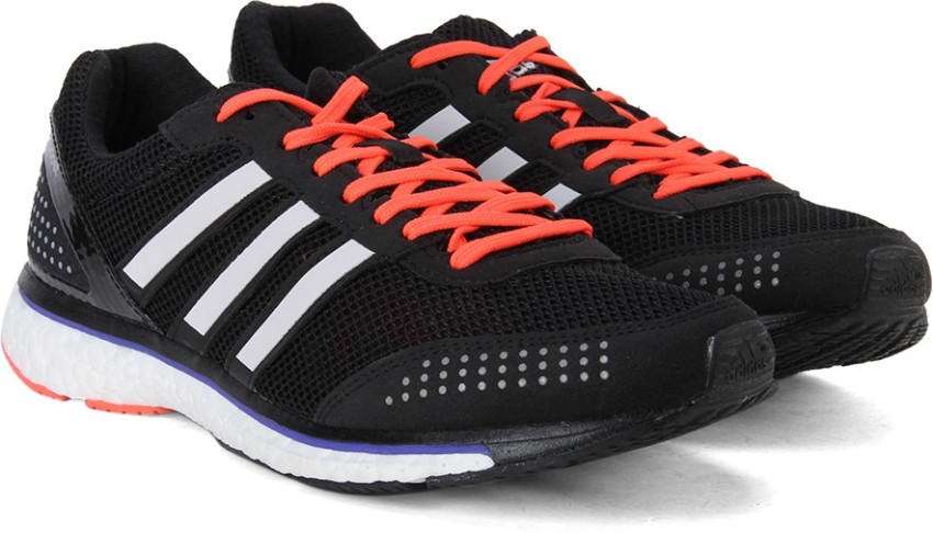 ADIDAS ADIZERO ADIOS BOOST Running Shoes For Men - Buy BLACK/FTWWHT/RAWOCH Color ADIDAS ADIZERO ADIOS BOOST 2 M Running Shoes For Men Online at Best Price - Shop Online for