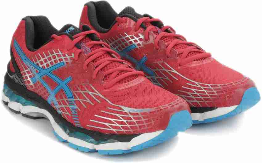 Asics GEL-NIMBUS 17 Shoes For Men - Buy FIERY RED/TURQUOISE/BLACK Color Asics 17 Running Shoes For Men at Best Price - Online for Footwears in India | Flipkart.com
