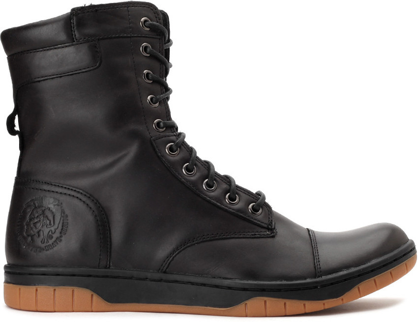 Diesel basket butch zippy boots Clearance