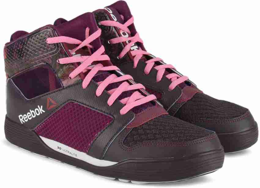 REEBOK Dance Urtempo Mid Dance Shoes For Women - Buy Purple, Berry, Pink, White Color REEBOK Dance Urtempo Dance Shoes For Women Online at Best Price - Shop Online for Footwears