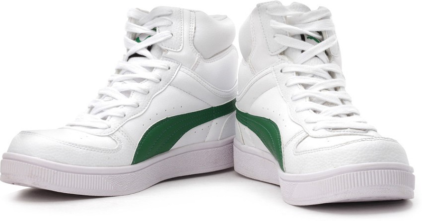 PUMA Contest Mid High Ankle Sneakers For Men - Buy White, Amazon Color PUMA Contest Mid High Ankle Sneakers For Men Online at Best Price Shop Online for Footwears in India | Flipkart.com