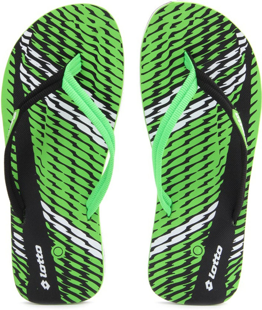 LOTTO Men Solista Slippers Buy neon green white Color LOTTO Men