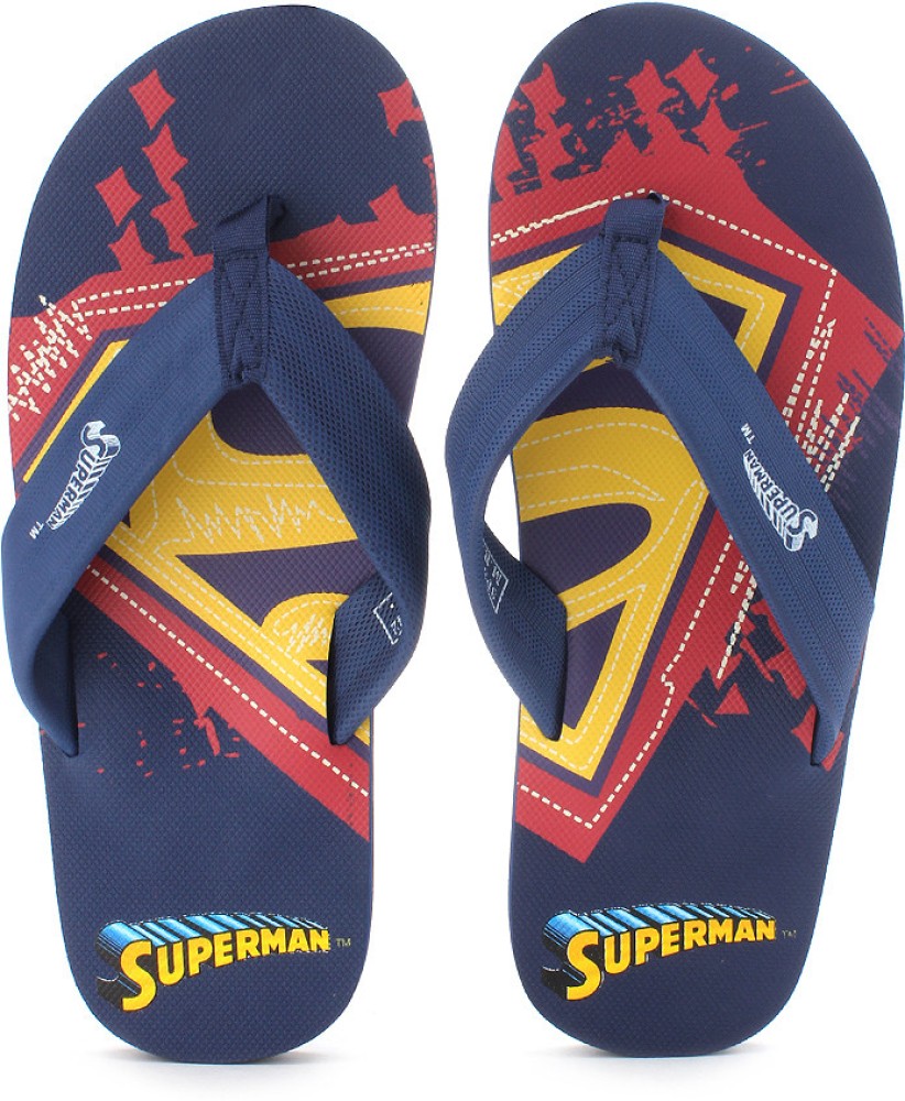 Boys discount superman slippers