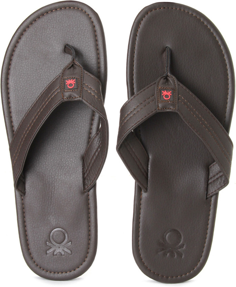 United Colors of Benetton Men Slippers Buy Brown Color United