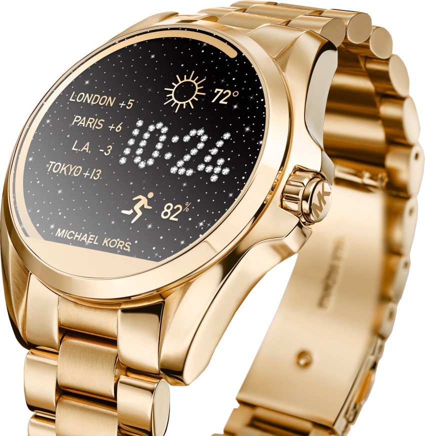 Michael Kors Access Gold Glitter Bradshaw Smart Watch  ASOS