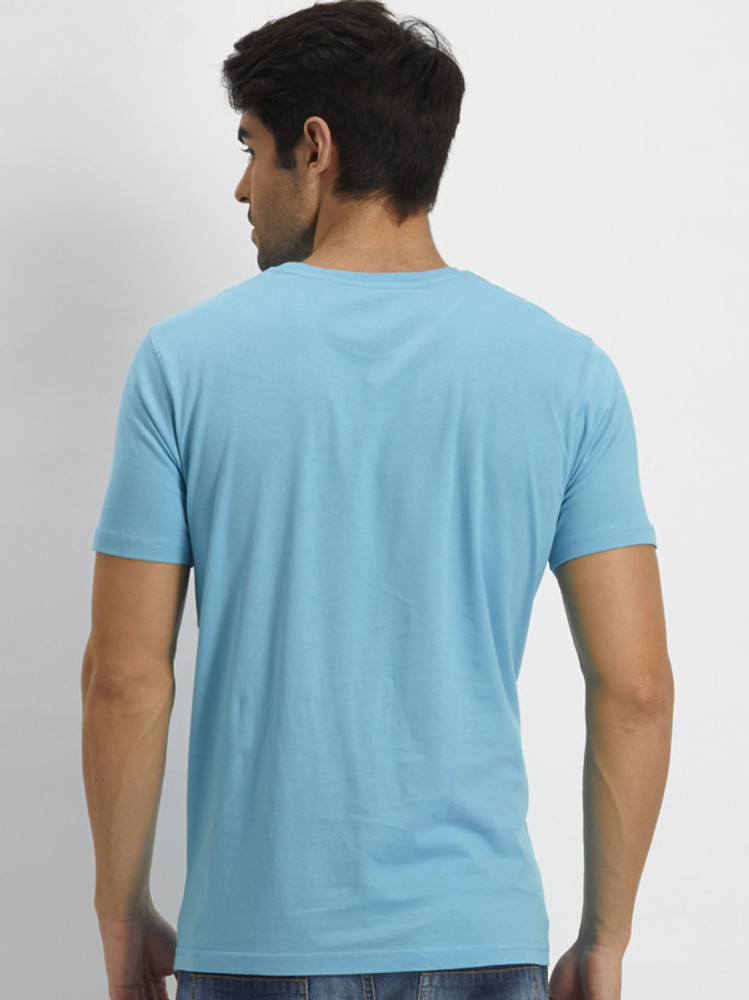 FRITZBERG Printed Men Round Neck 