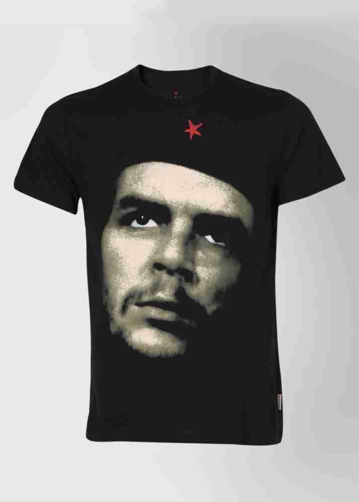 Che Guevara T Shirt Red On Black Portrait Cuban Revolution Official Mens  Size M