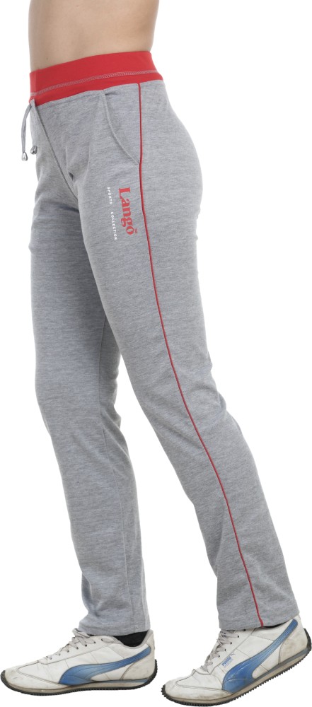 Buy Grey Lango Solid Women Grey Track Pants Online at Best Prices in India   Flipkartcom