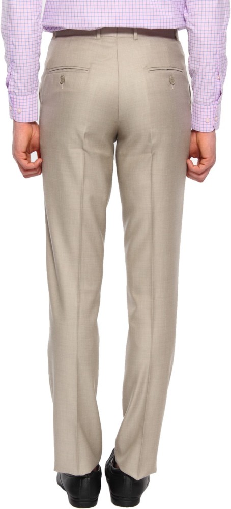 White House Formals Regular Fit Men Beige Trousers  Buy Beige White House  Formals Regular Fit Men Beige Trousers Online at Best Prices in India   Flipkartcom