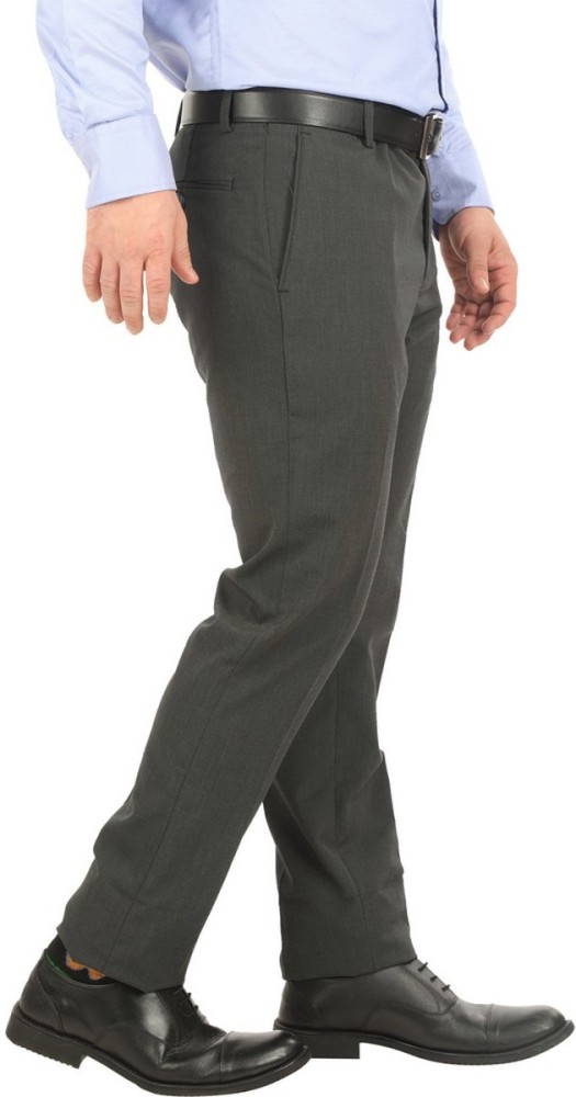 Buy DONEAR NXG Mens Tailored Fit Coffee Formal Trouser at Amazonin