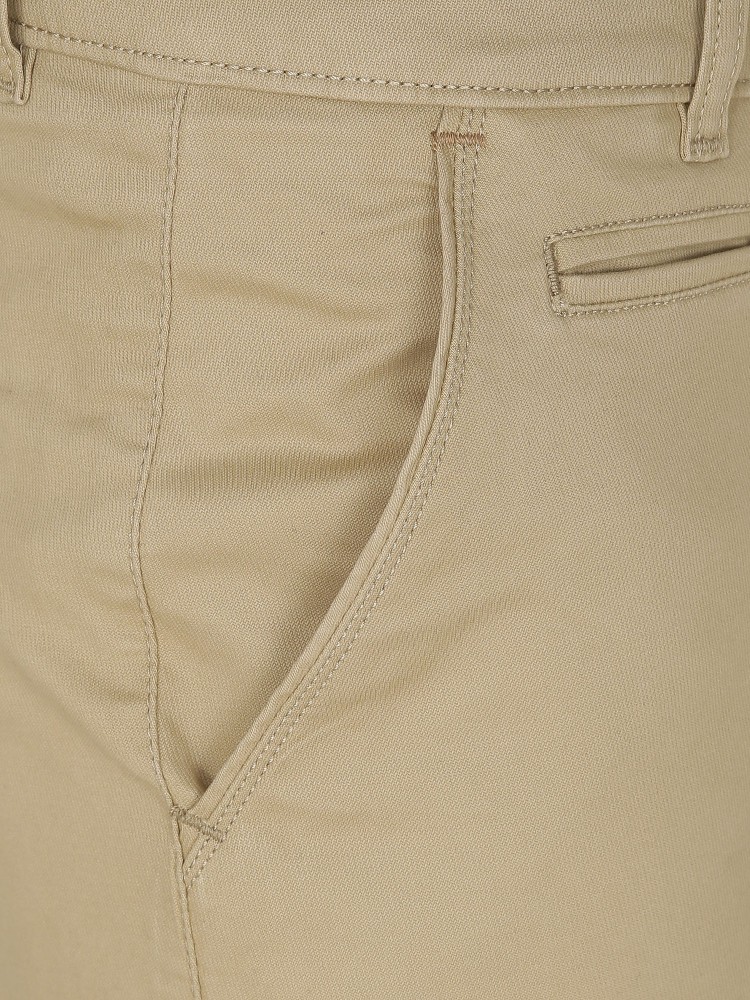 SPARKY Slim Fit Men Brown Trousers  Buy Camel SPARKY Slim Fit Men Brown  Trousers Online at Best Prices in India  Flipkartcom